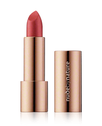 Nude by Nature Moisture Shine Lipstick 08 Garnet 4g