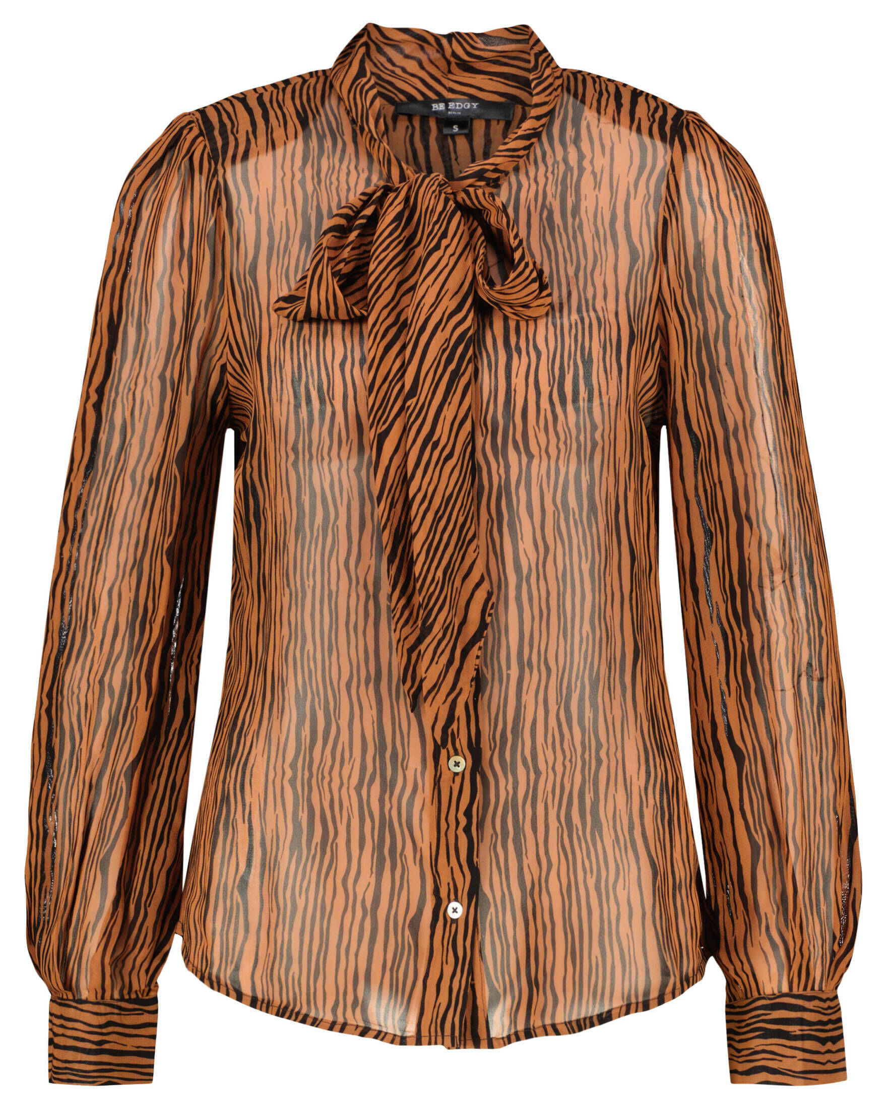 Be Edgy Berlin| Damen Schluppenbluse BENADJA Langarm