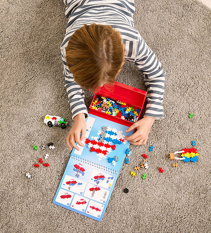 Plus-Plus Spielset - Puzzle Stadt Zahl - 125 st. - Transport