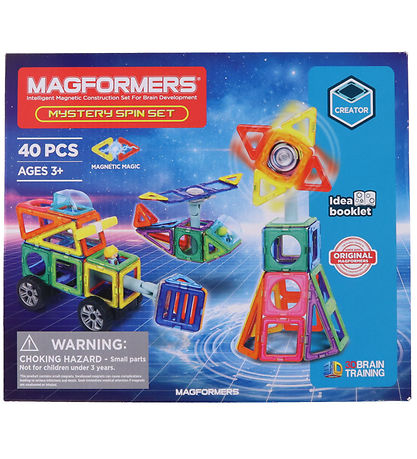 Magformers Magnetset - 40 Teile - Mystery Spin