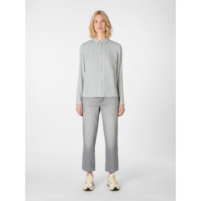 Damen-Bluse Viskose, Opal