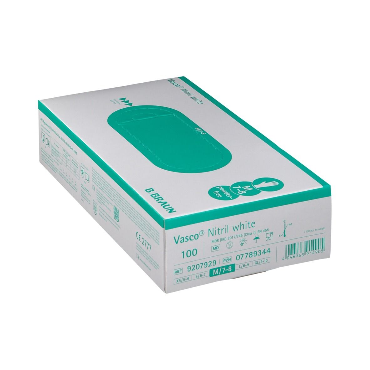 Vasco® Nitril white Untersuchungshandschuhe Gr. M