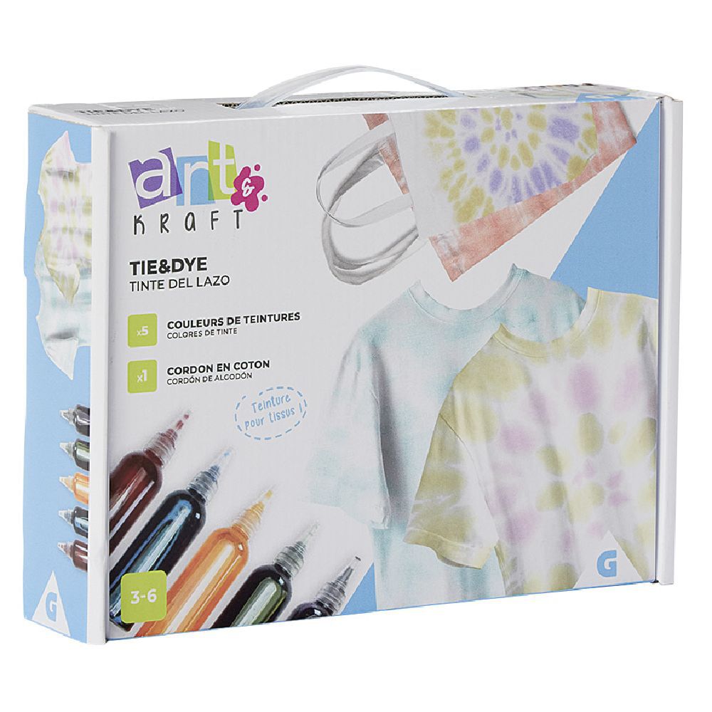 Jeu créatif Tie&Dye - teinture pour tissus