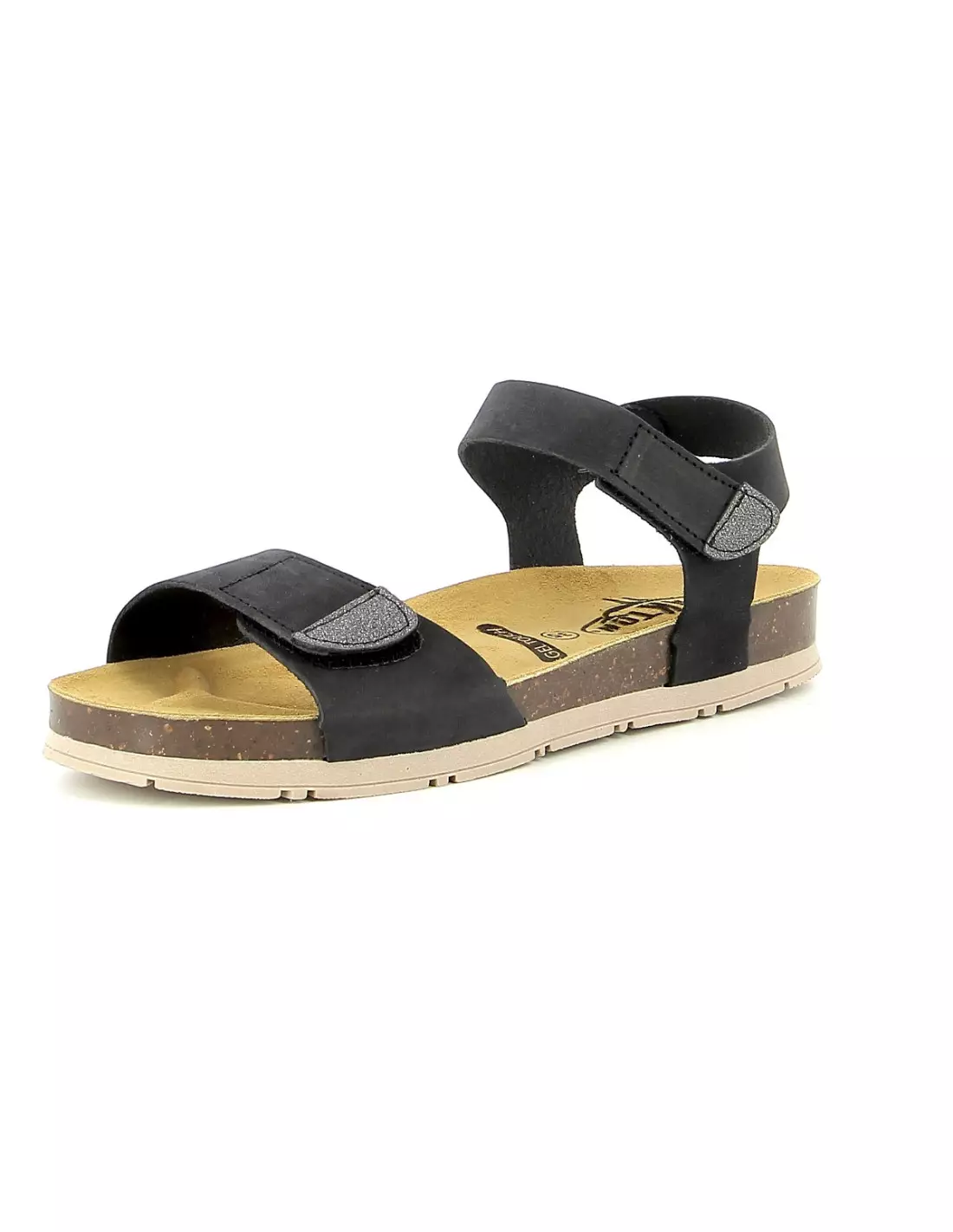 PLAKTON GIRONA - Sandales & nu-pieds Negronegro