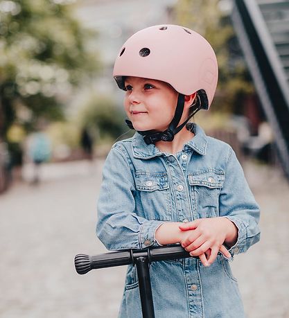 Scoot and Ride Fahrradhelm - Rose