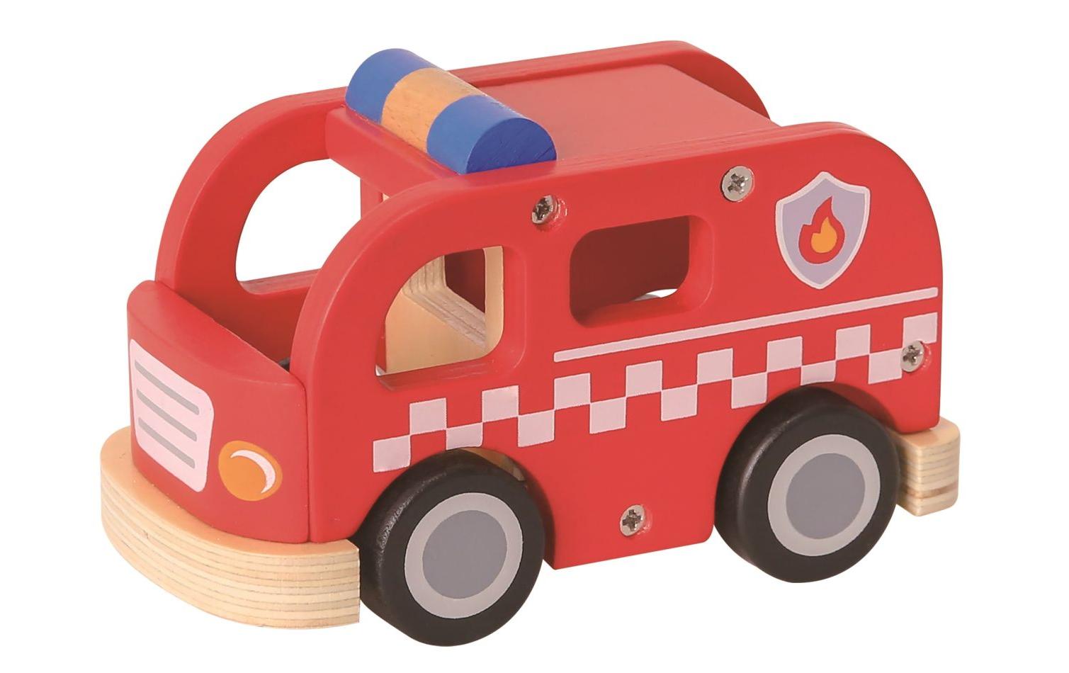 Rettungsfahrzeug FeuerwehrbusEinsatzbereit für grosse Abenteuer