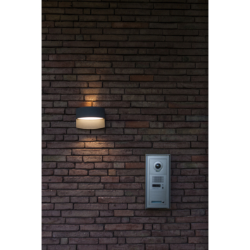 Lutec buitenlamp Lotus antraciet