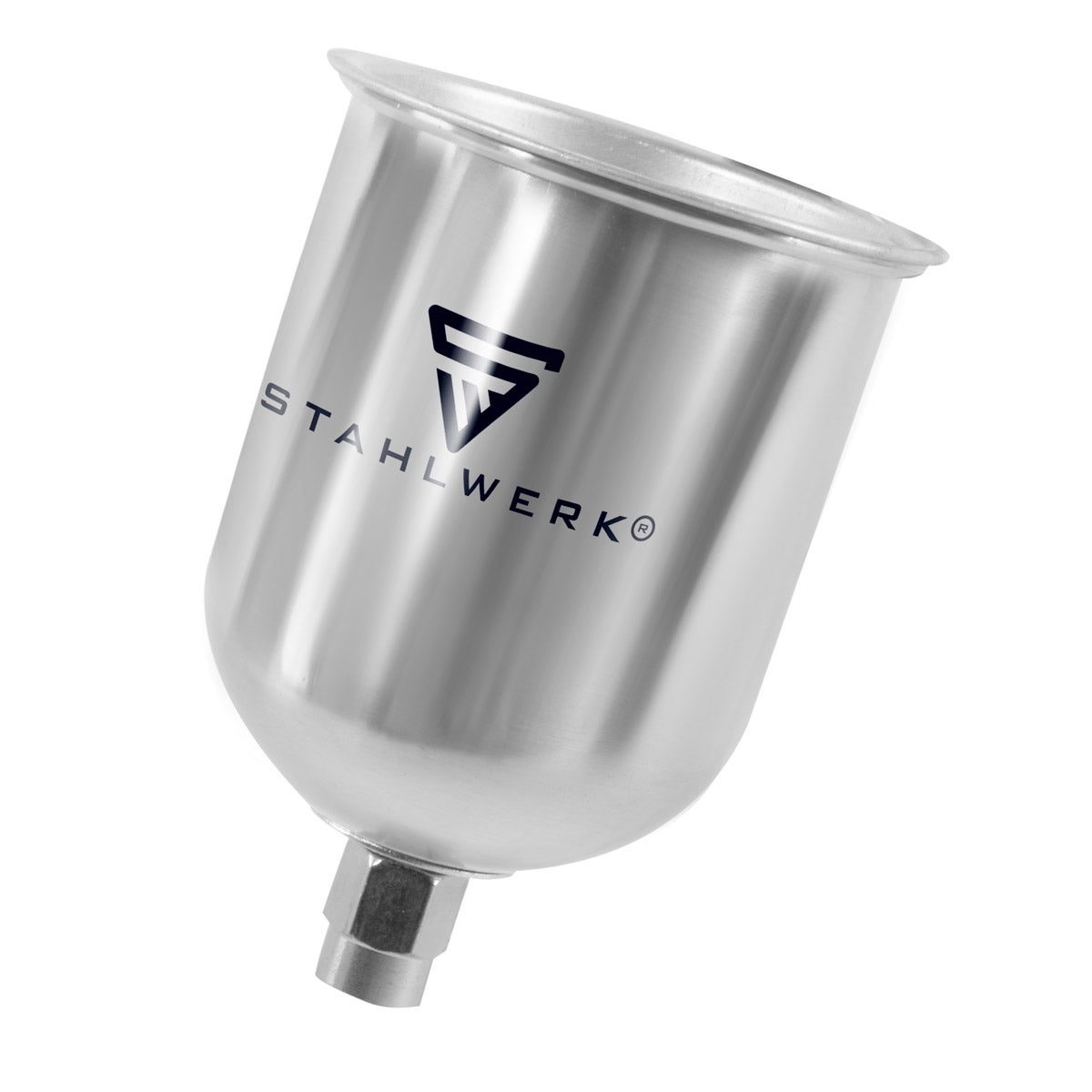 STAHLWERK Aluminium Gravity Verfbeker 600 ml Verfbeker voor Spuitpistool