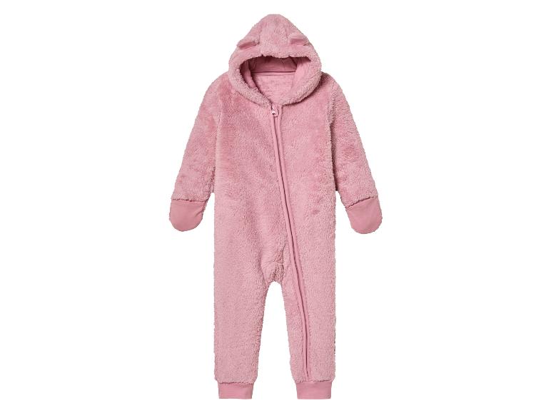 Baby fleece onesie