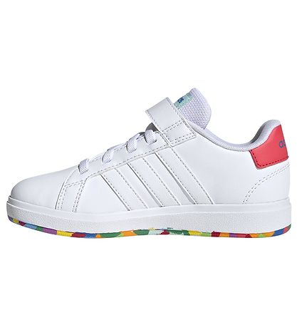 adidas Performance Sko -  GrønD COURT 2.0 EL - Hvid/R?d