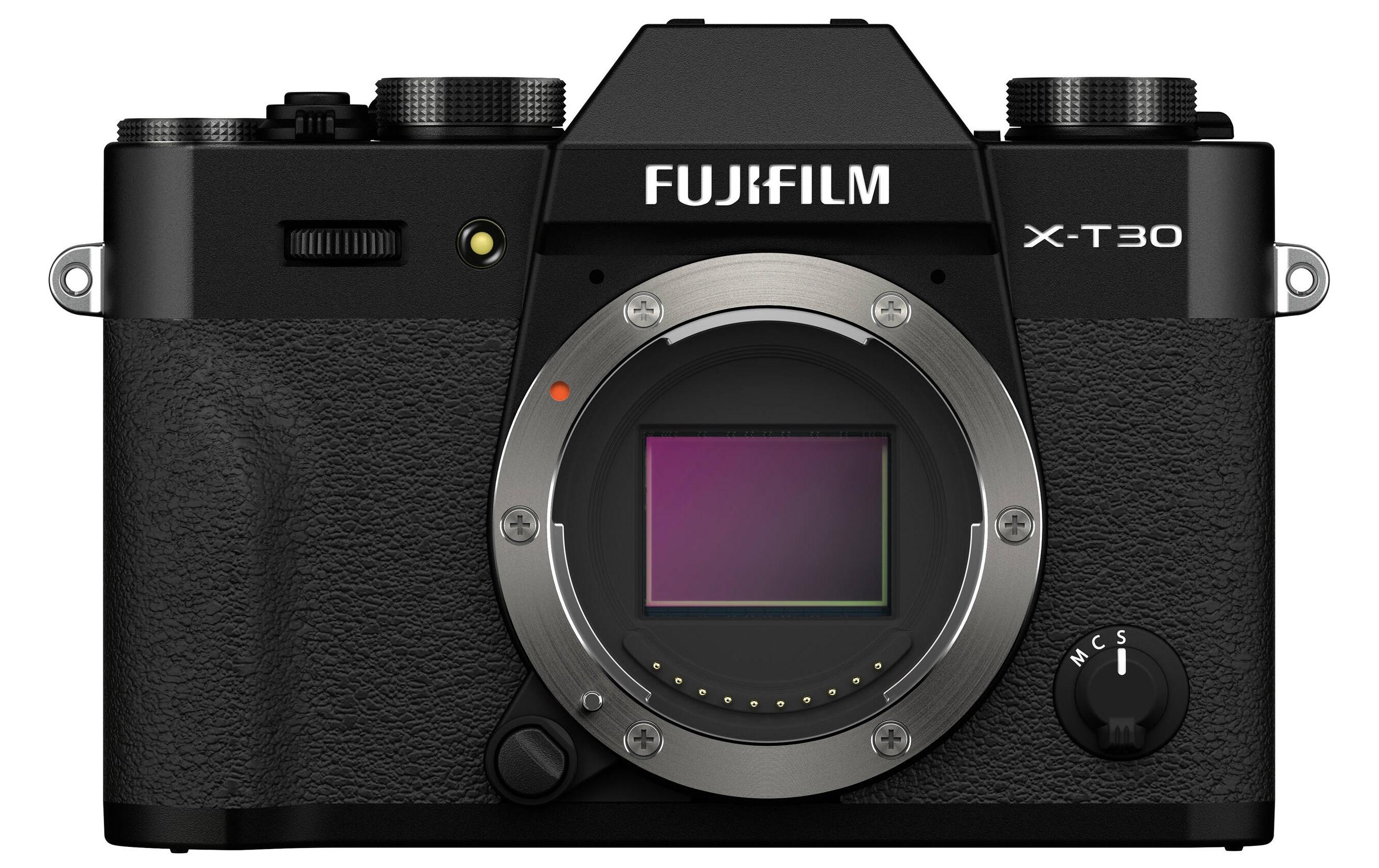 Fotokamera X-T30 II Body Schwarz<br>Bedienerfreundliche Systemkamera mit APS-C-Sensor