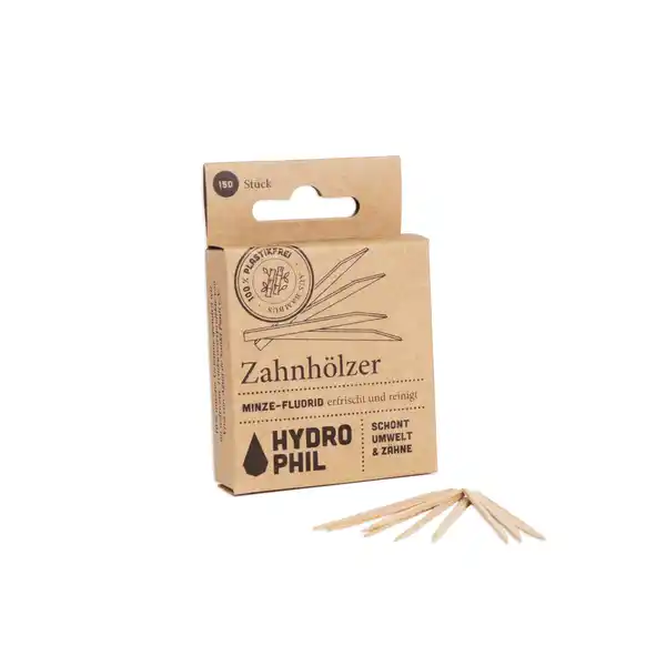 Zahnhölzer mit Minze & Fluorid