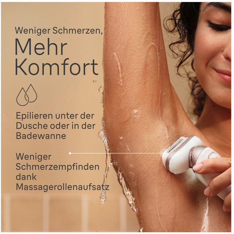 Braun - Silk·épil 9 Flex - Epilator - Wit/Roze Titan