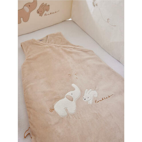 Gigoteuse bag 70cm veloudoux Bali & snow - Bali Moka et Snow - NOUKIE 'S