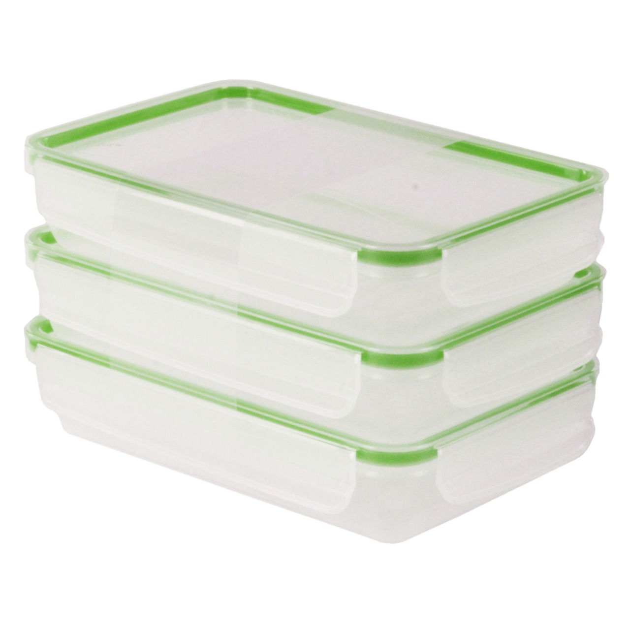 rotho Kühlschrankdose 3-tlg. 1,0l CLIC & LOCK