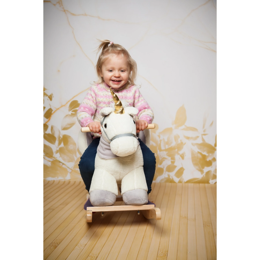 knorr toys® Schaukeltier Stella Einhorn weiß
