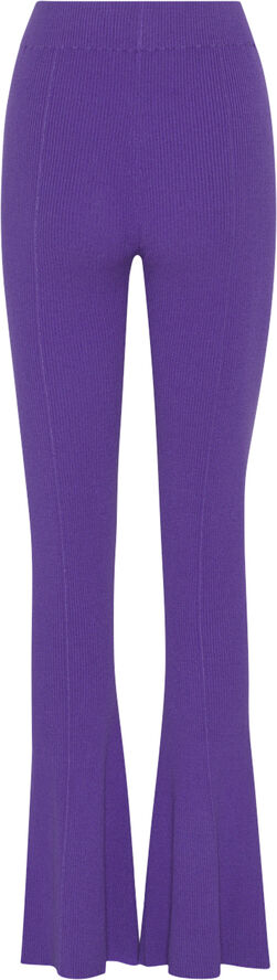 REMAIN Dense Knit Slit Pants Passion flower