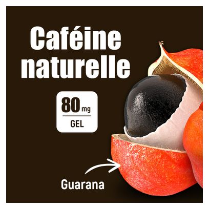 Gel Énergétique Overstims Caffein Café pack 36 x 32g