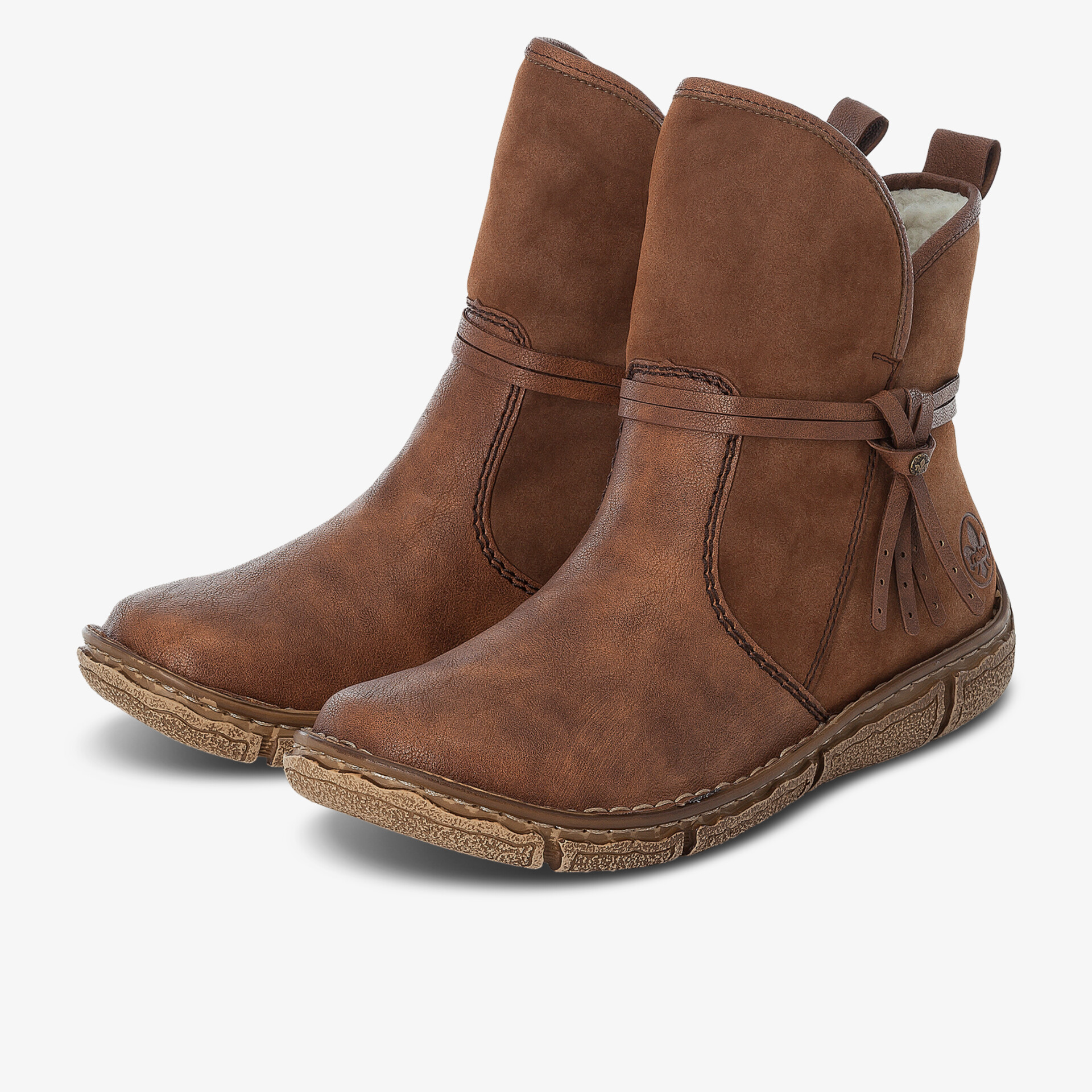 rieker Damen Klassische Stiefeletten braun