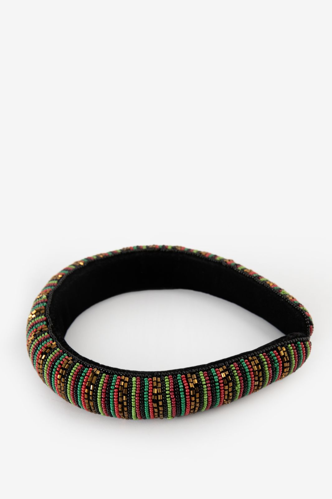 Multicolour haarband met kraaltjes