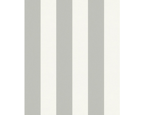 Vliesbehang 82264 Kids Walls strepen grijs wit