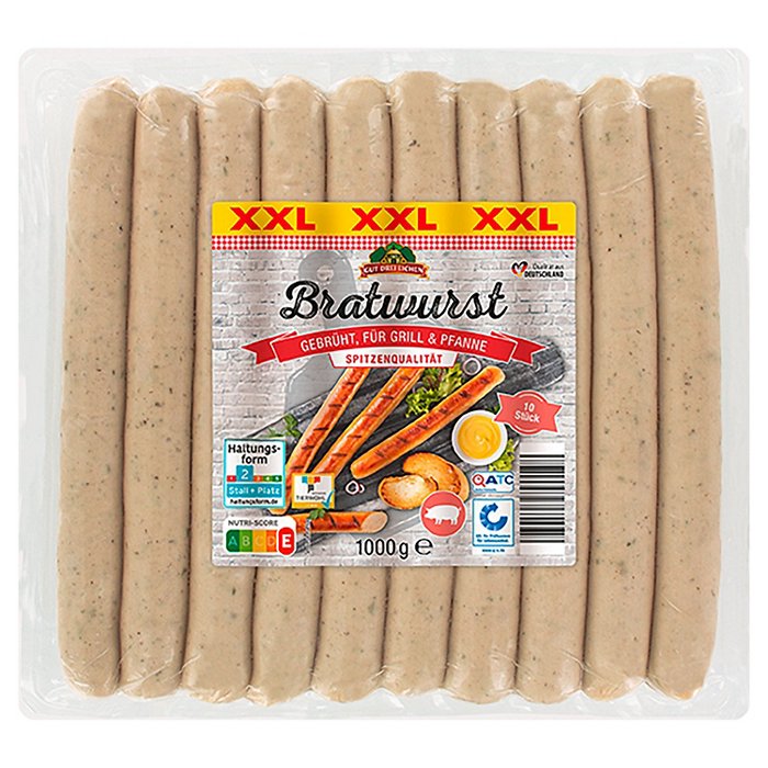 GUT DREI EICHEN Bratwurst 1 kg