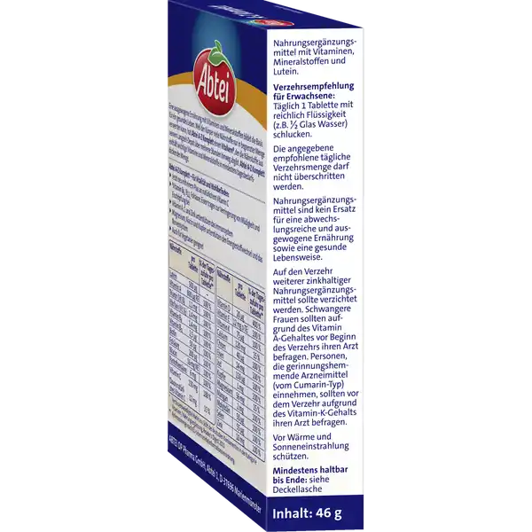 A-Z Komplett Langzeit-Multivitamine