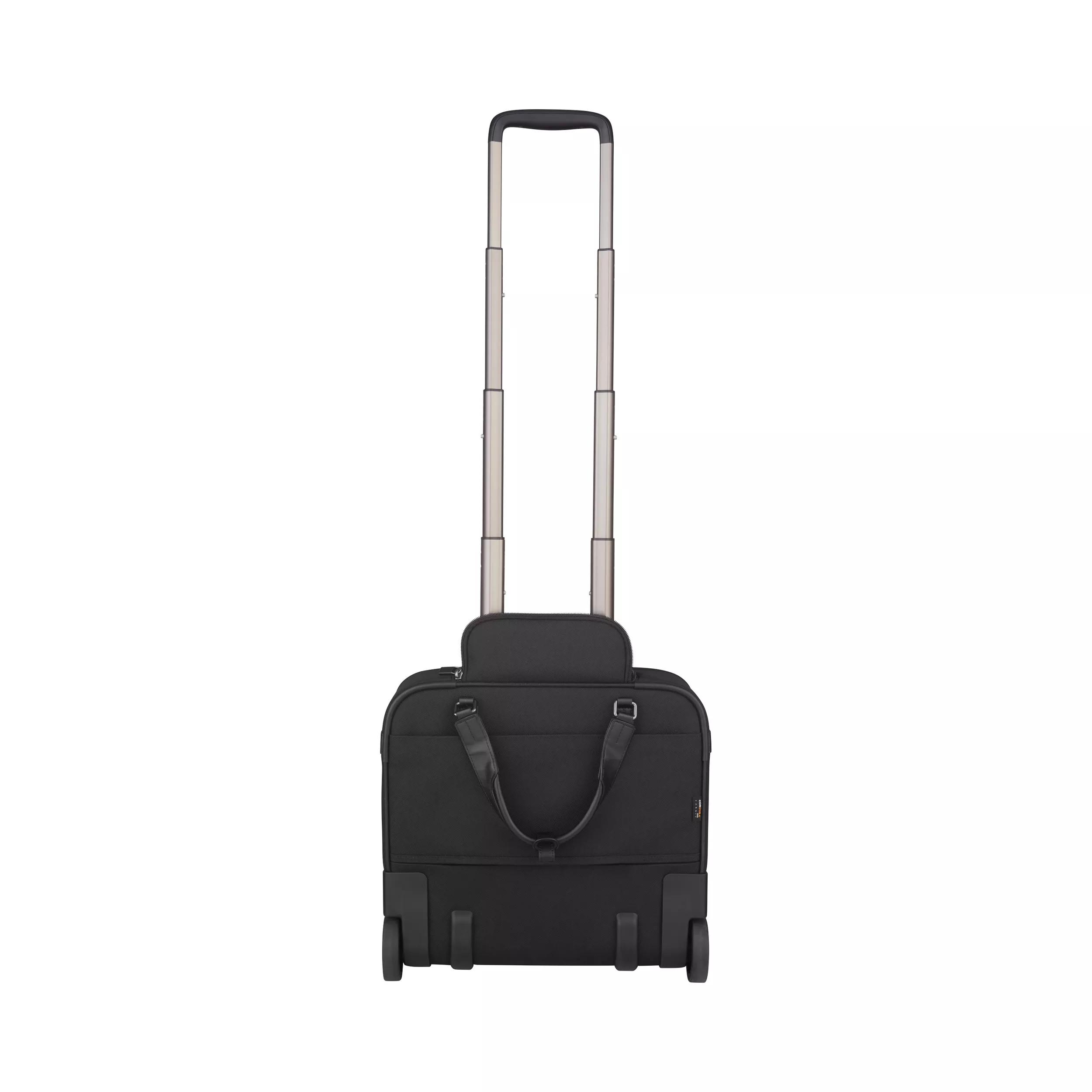 Werks Professional CORDURA® Wheeled Business Brief Compact-schwarz