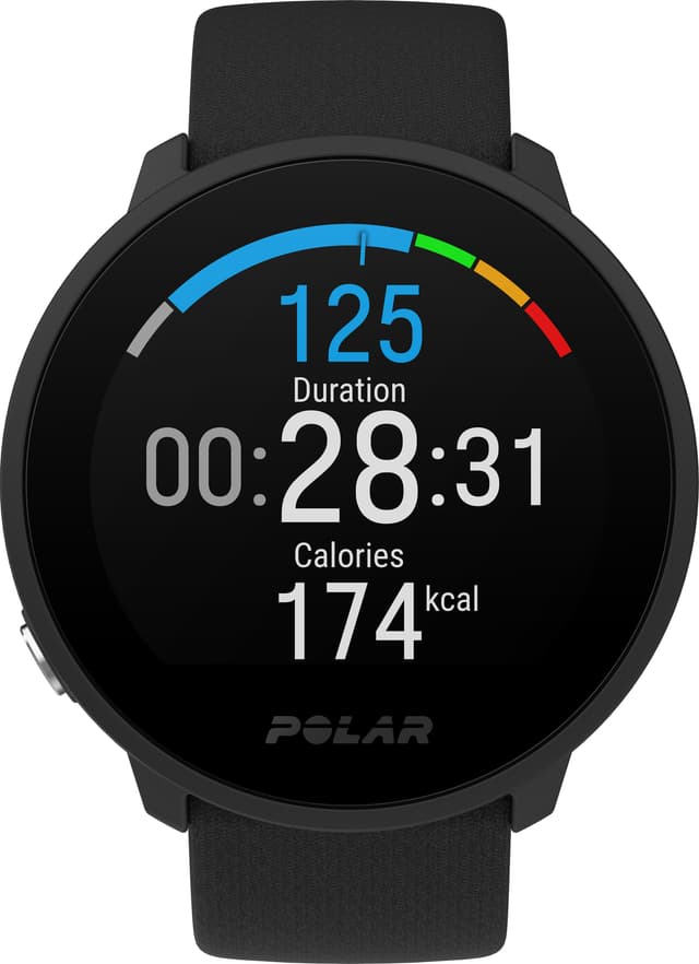 Polar Unite sportsur S/L (sort)