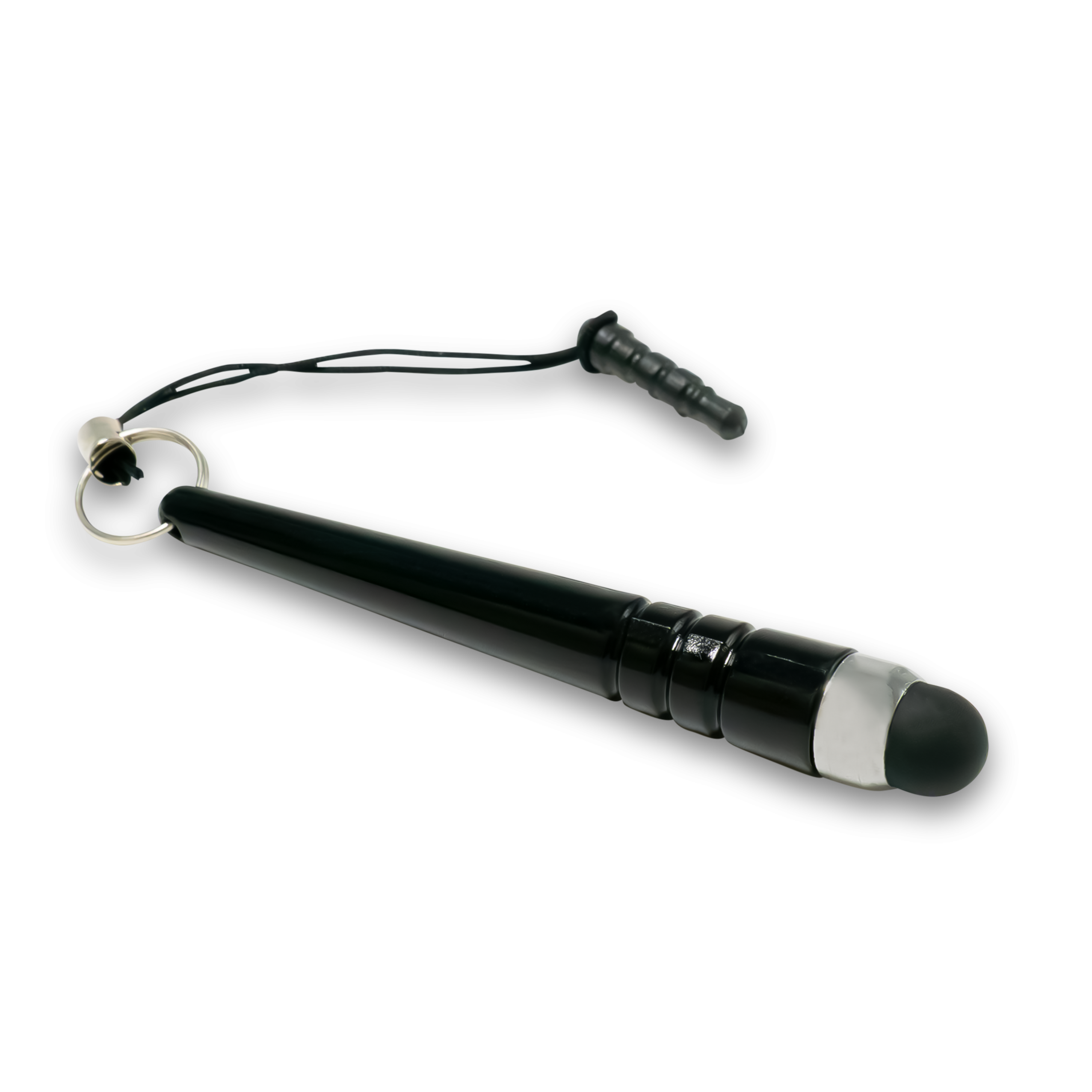 Mini Universal Alu Eingabe Stift Stylus Touch Pen - Schwarz