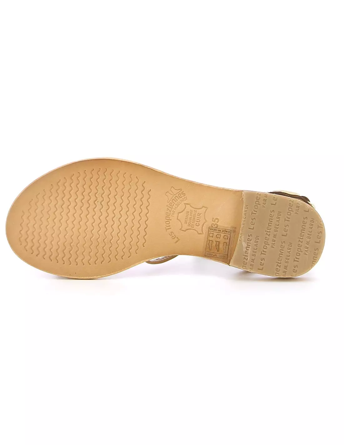 LES TROPEZIENNES HARMONY - Sandales & nu-pieds Miel