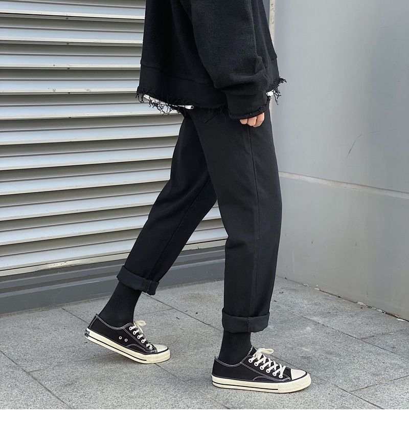 POSI - Cropped Tapered Jeans
