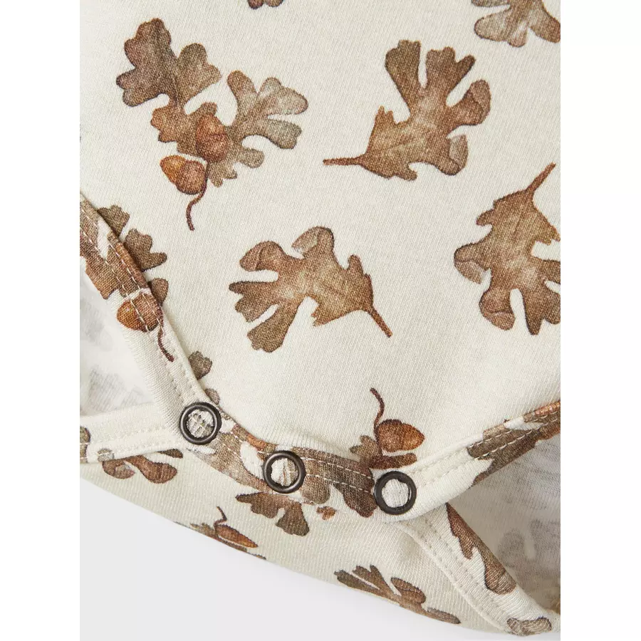 Lil'Atelier Langarmbody Nbmgeo Turtledove