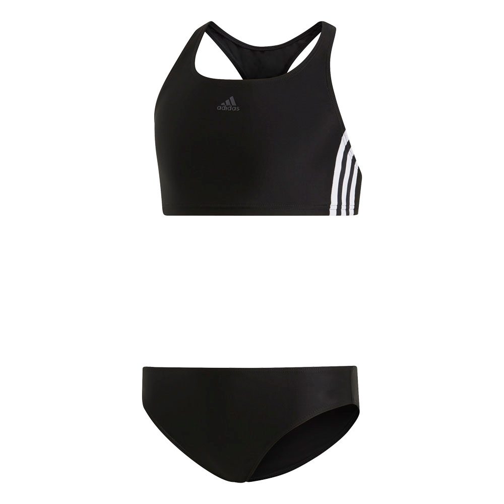 adidas 3-Streifen Bikini Mädchen schwarz