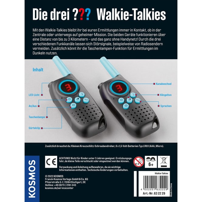 Die drei ??? - Walkie-Talkies