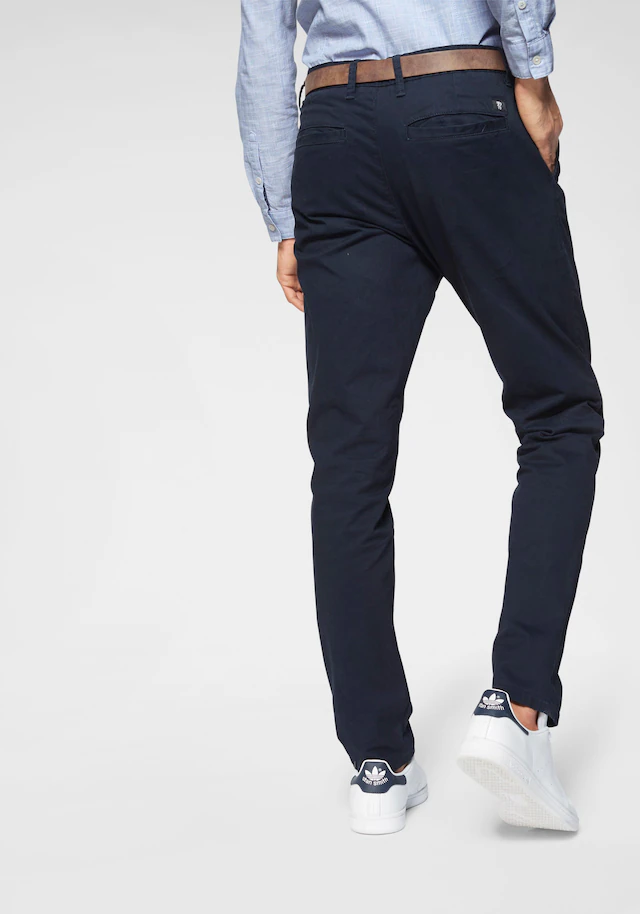 TOM TAILOR Denim Chinohose  leicht vorgewaschen