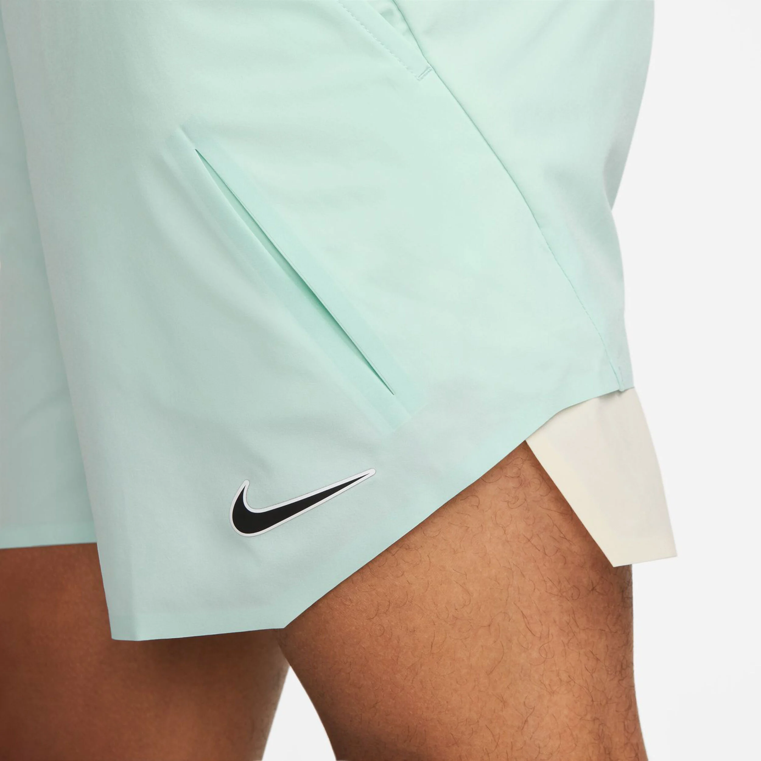 Nike Dri-Fit Court Slam Shorts Hommes - Mint