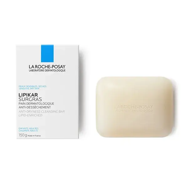 Sabonete de limpeza La Roche-Posay Lipikar Extra-Rico Anti-Ressecamento 150g
