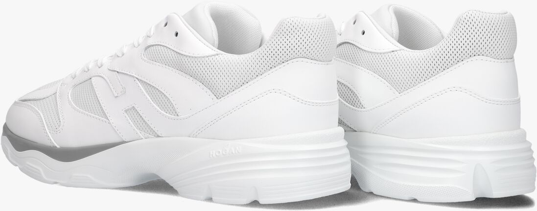 witte hogan lage sneakers hxm6650fj10 led