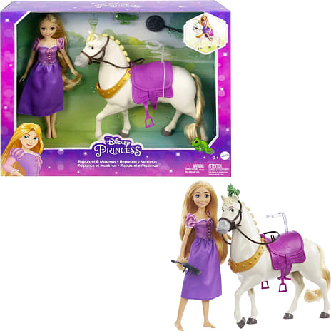 Disney dukker - Rapunzel og Maximus