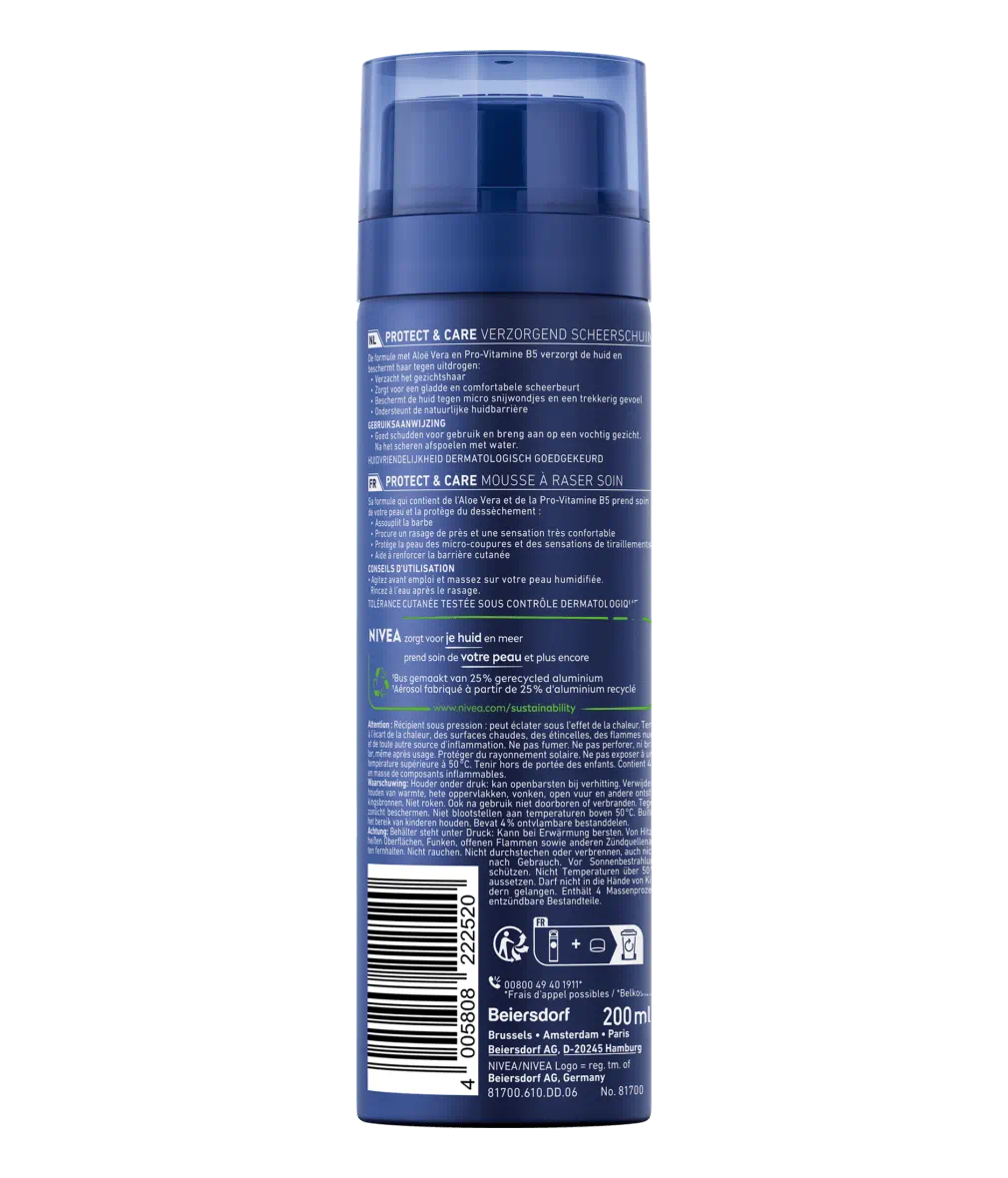 MOUSSE À RASER SOIN PROTECT & CARE NIVEA MEN