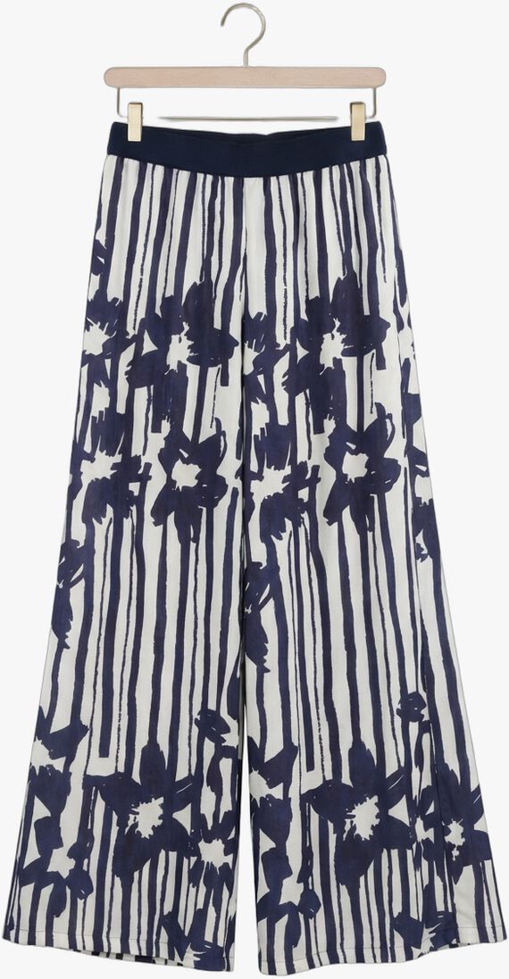 blauwe caroline biss wijde broek 1574
