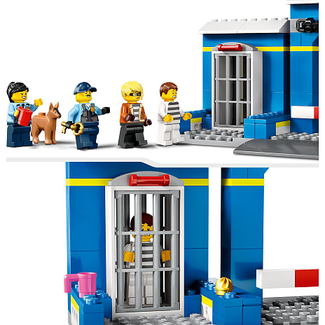 LEGO City 60370 skurkejagt ved politistationen