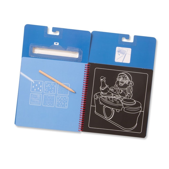 Paw Patrol - Scratch Art® - Kratzmalbuch mit Stift - Chase