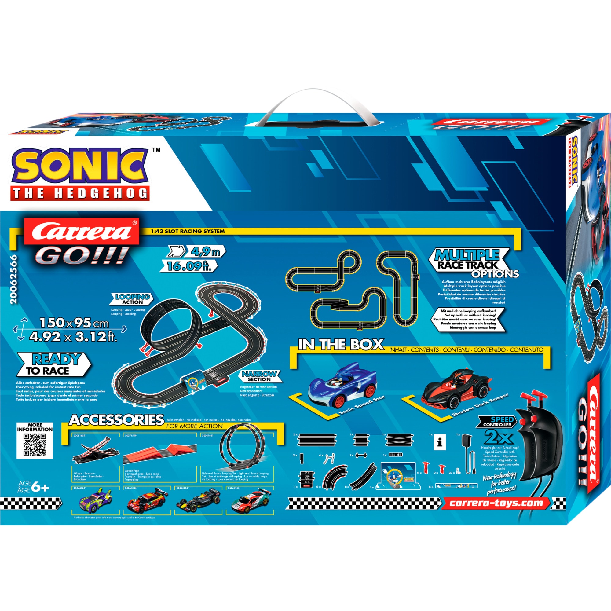Carrera Rennbahn GO!!! Sonic the Hedgehog 4.9