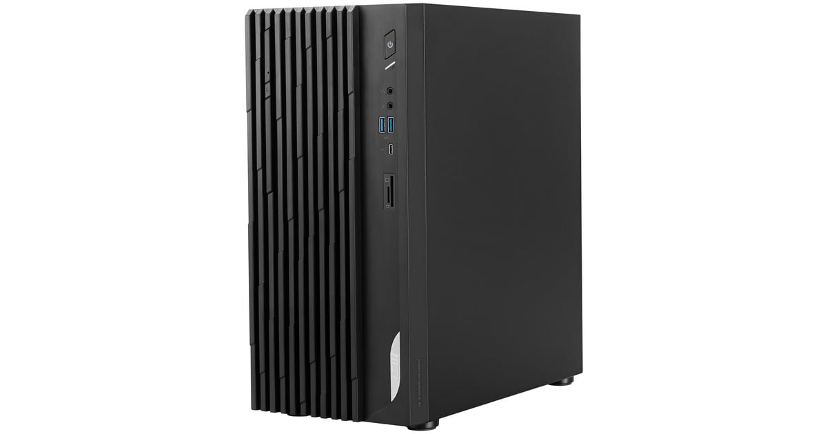 MSIPro DP180 14A-825EU pc-systeem  (Zwart | Core i5-14400 | UHD Graphics 730 | 8 GB | 512 GB SSD)