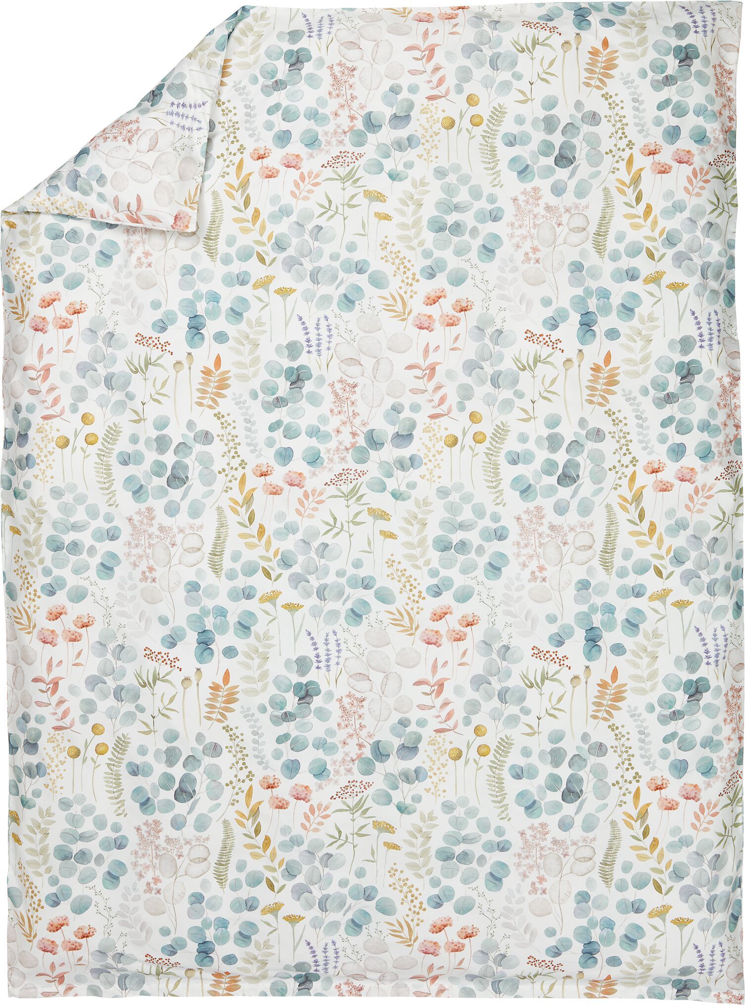 ALYSSA Satin-Kissenbezug - Multicolor / Duvetbezug - 160 x 210 cm