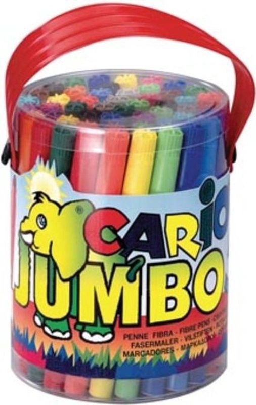 Viltstift carioca jumbo maxi assorti 50st | Set a 50 stuk