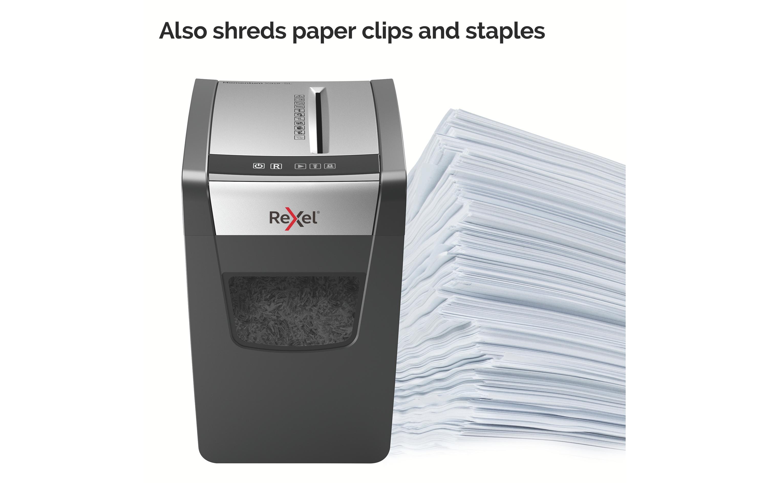 Aktenvernichter Momentum Slim X312 P-3, 12 Seiten<br>Papierschredder