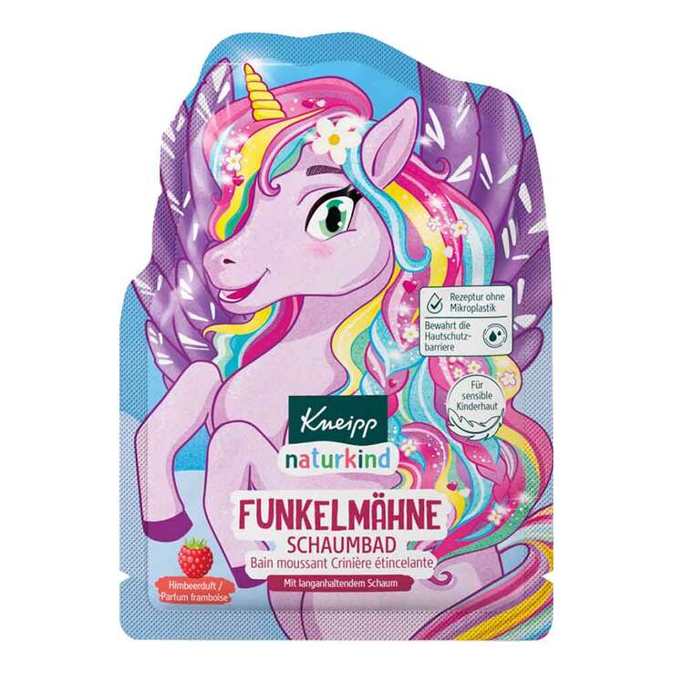 Kneipp naturkind Funkelmähne Schaumbad, 40 ml